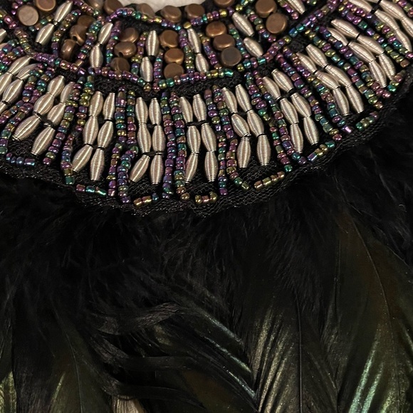 💕Stunning Full Feather Statement Necklace - Picture 3 of 4